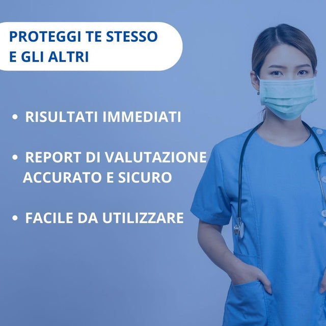 gef + medica - 20x Tampone Streptococco A - Test Faringeo per la Rilevazione dello Streptococco del Gruppo A | Facile ed Affidabile